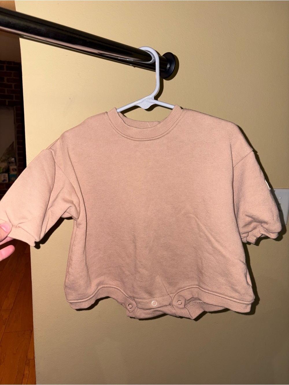 Kindly Canadian Boutique Brand Sweatshirt Bubble Romper